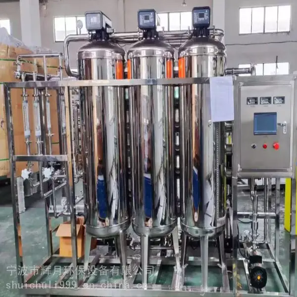 除氯离子水设备 智能商用纯水机 辉月RO反渗透设备厂家