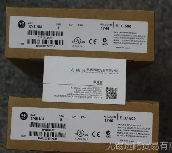 美国AB 模块 1746-NI4 全新原装正品