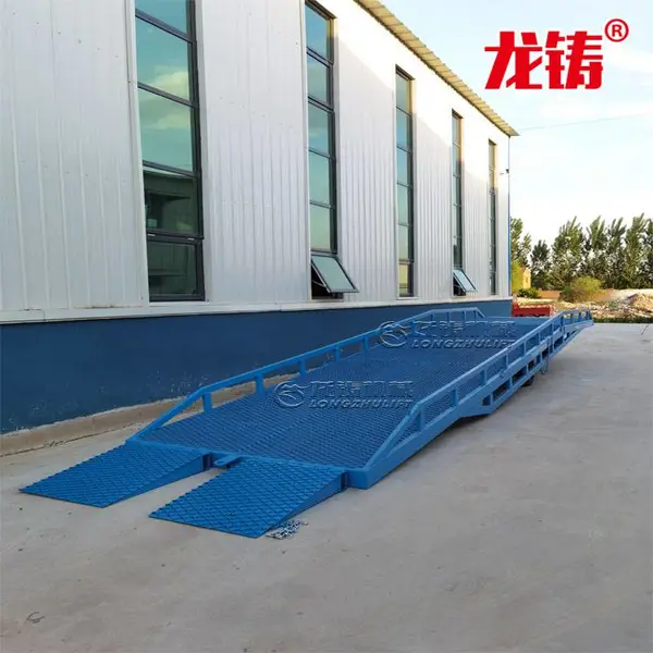 烟台 手动液压卸货平台 集装箱移动式登车桥加工厂