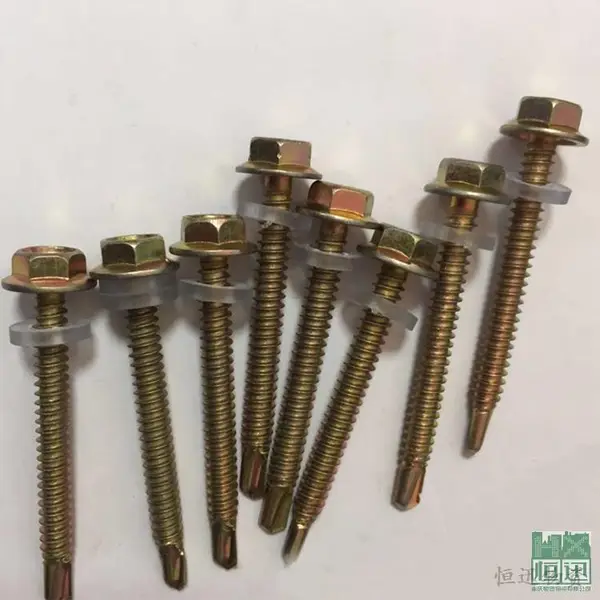 自钻螺钉 M4.8*60角钢螺丝 綦江标准件批发 耐过拧