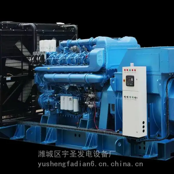 上柴动力高原500KW静音柴油发电机 涡轮增压款 高寒高海拔