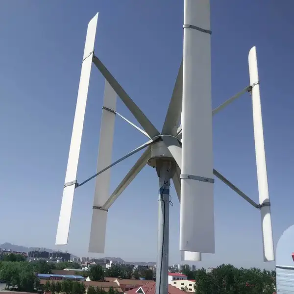 垂直轴10kw20kw风机直叶片 低转速低启动风轮风扇大型定制
