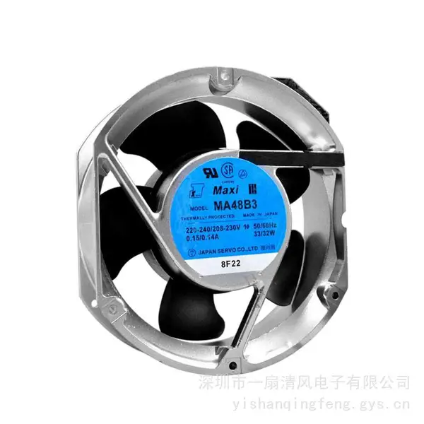 原装伺服SERVO MA48B3 17CM 17251 220V 33/32W 铝框交流散热风扇