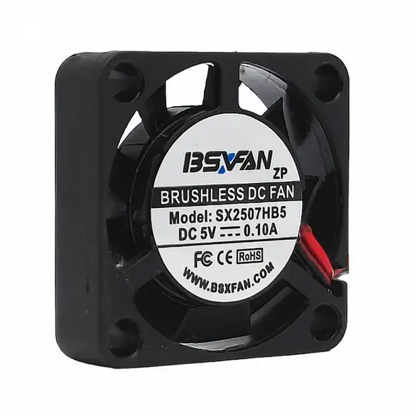 2507散热风扇 12V 24V 防水风扇 美容仪风扇 耐高温 工业风扇