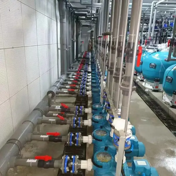 河南游泳池水净化设备 多功能石英砂过滤器 小区泳池 售后有保障