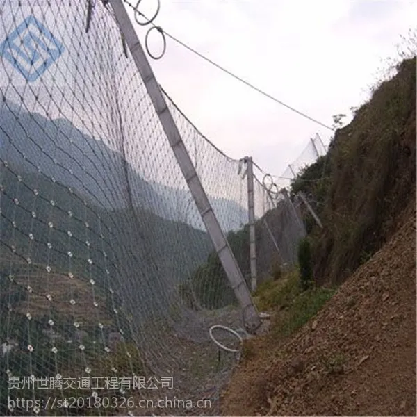 贵州世腾主动式 被动式防护网 厂家直销可以零售