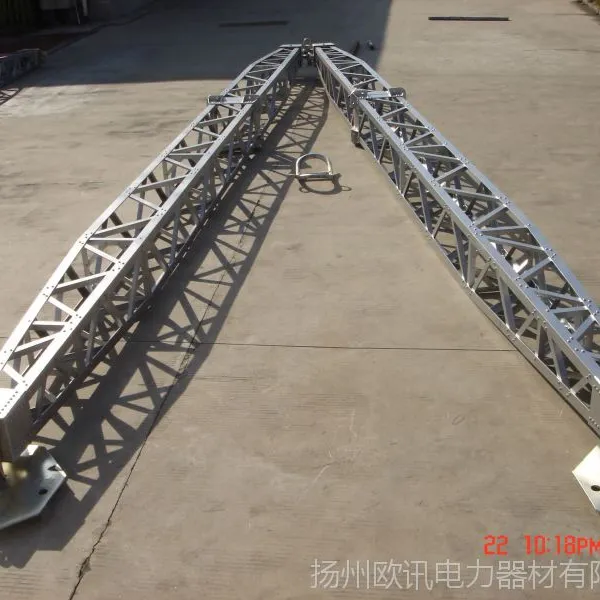 铝合金框架人字抱杆aluminum gin; LBR300-10; 人字扒杆;LBR400-20抱杆