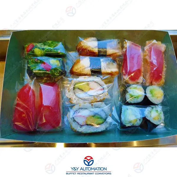PVC热收缩膜包装机_半自动不锈钢食品包装机_寿司独立包装机