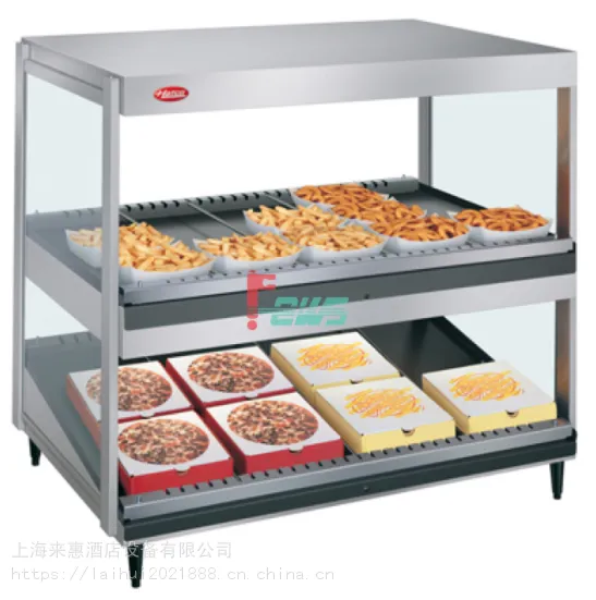 赫高Hatco GRSDS/H-36D、GRSDS/H-41D 双层(斜道)售卖保温柜(银灰色)
