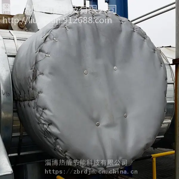 检修口保温套 人孔保温衣 封头保温罩 隔热套 热盾 可拆卸柔性保温套