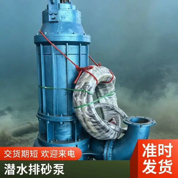 池塘清淤不用愁|潜水排砂泵,耐磨高浓度泥沙直接抽