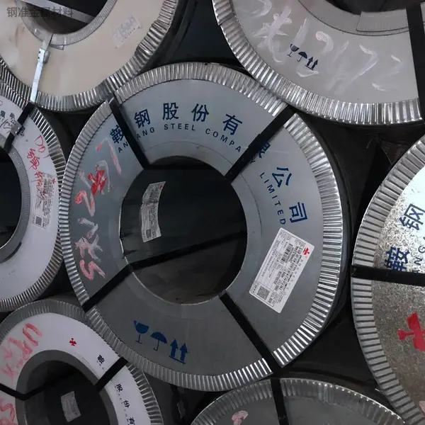 鞍钢有花镀锌板卷广东鞍钢白铁DX51D+Z镀锌风管板 耐腐蚀