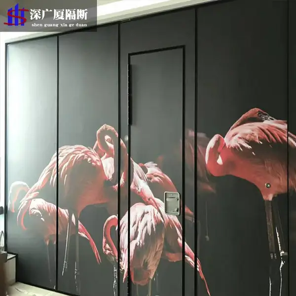 厂家直销酒店隔断墙办公室隔音墙深广厦隔断屏风