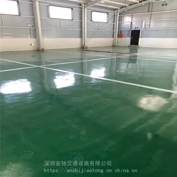安驰交通专业承接武汉办公楼环氧地坪漆 车间地坪漆设计施工一站式