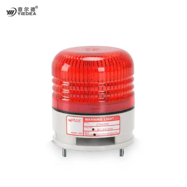 LTA-5002一体三色小型报警器信号指示灯24V机床LED声光警示灯12V