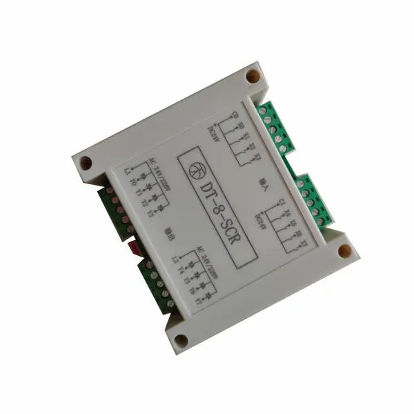 PLC电磁阀驱动板 8通道 DT-8-SCR带短路保护输入模块 输出板 AC 220V
