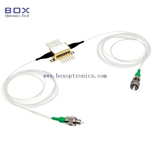 20dBm高增益1550nm SOA 蝶形光放大器 应用:光开关光通信光传感科研
