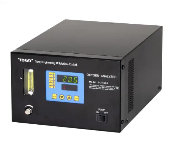 日本TORAY 东 丽 锆类食品包装用氧浓度计 LC-450F-ps 高斯摩现货