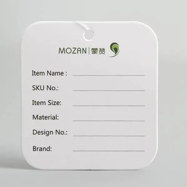 服装吊牌 衣服标签 服饰合格证 单张证线缆标识