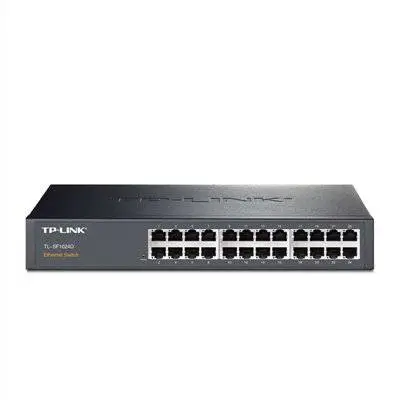 TP-LINK 24口16口百兆交换机桌面式TL-SF1024D网络集线器SF1016D