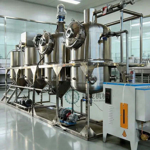 全套菜籽油坊加工坊设备 冷榨加工山茶油精炼机组 小型油脂厂生产线