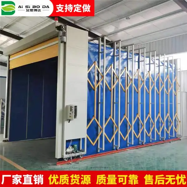 电动伸缩房 可移动伸缩房 工业喷漆房 可定制