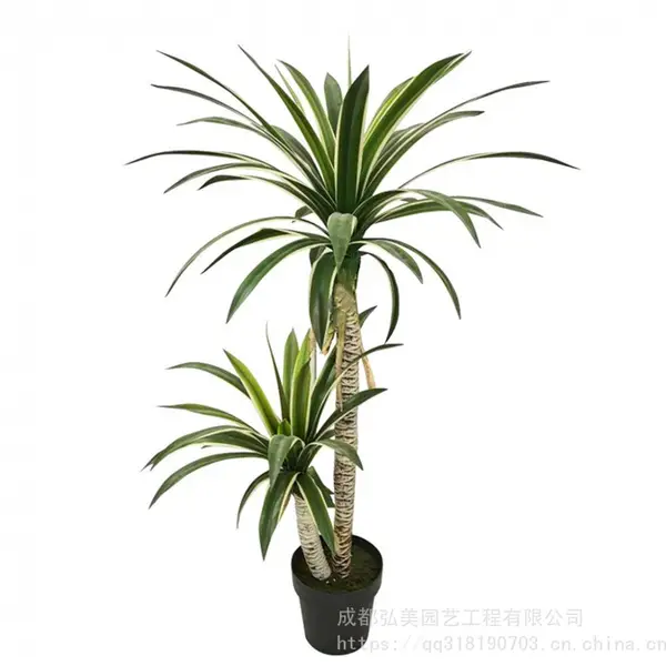 成都假植物批发 成都仿真植物生产 成都塑料花批发 塑料绿萝 滴水观音 发财树 橡皮树 散尾葵生产批发