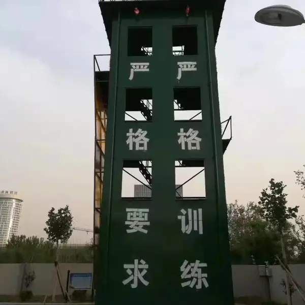 晟泓拓展体能消防训练塔监控杆瞭望雷达塔增高架抱杆