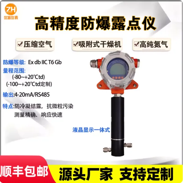 防爆露点仪传感器高精度KOY800-TD氢气氮气压缩空气空压机干燥机