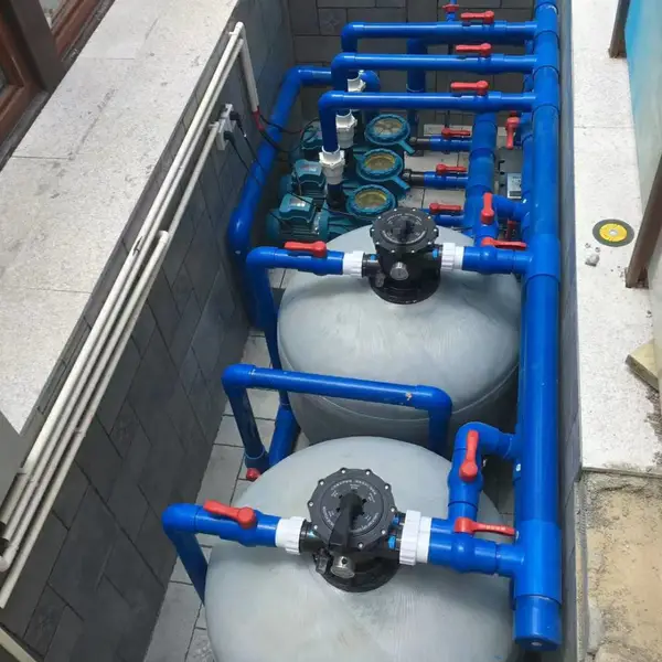 江苏游泳池水净化设备 大流量沙缸过滤器 适用水上乐园项目