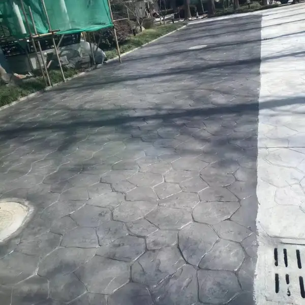 常州武进区彩色压印地坪·工程案例实录