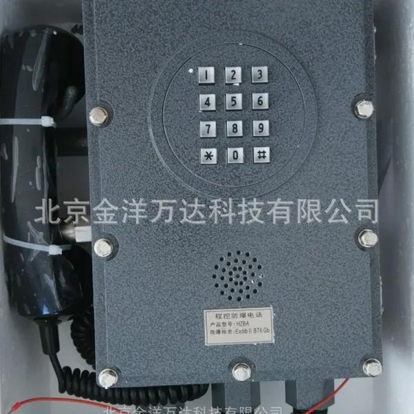 HZBA程控防爆电话机/DYS防爆扬声器 型号:HZBA 金洋万达