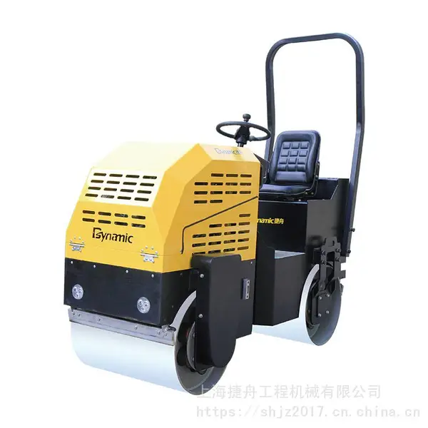 捷舟RRL-100型可驾驶型内燃式双钢轮驾驶压路机柴油汽油压路机