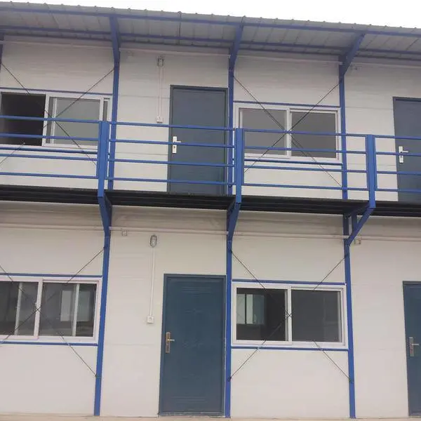 津南活动房生产基地 岩棉板防火小站祈虹彩钢板房