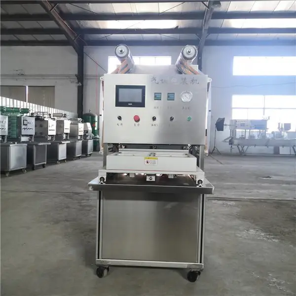 封盒封碗真空装机 水果 熟食 卤鸭 气调封盒设备