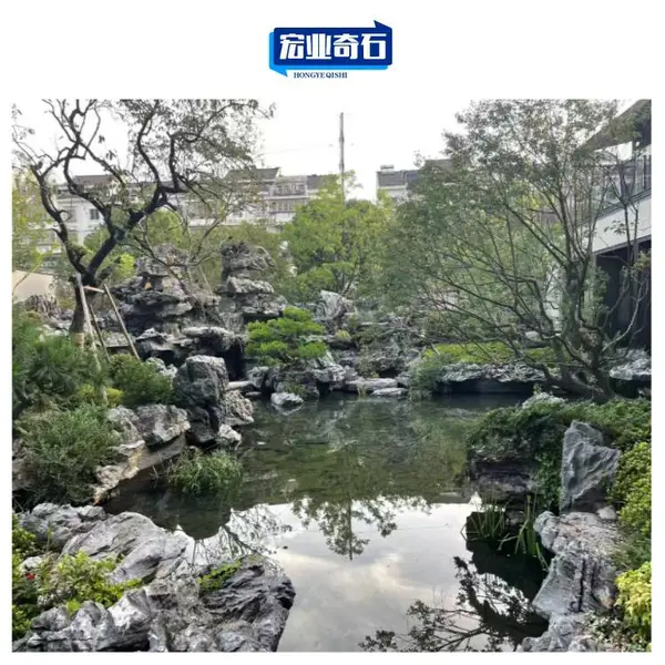 山东室内外景观石/产地英石之乡的大英石/多种规格英石实拍图