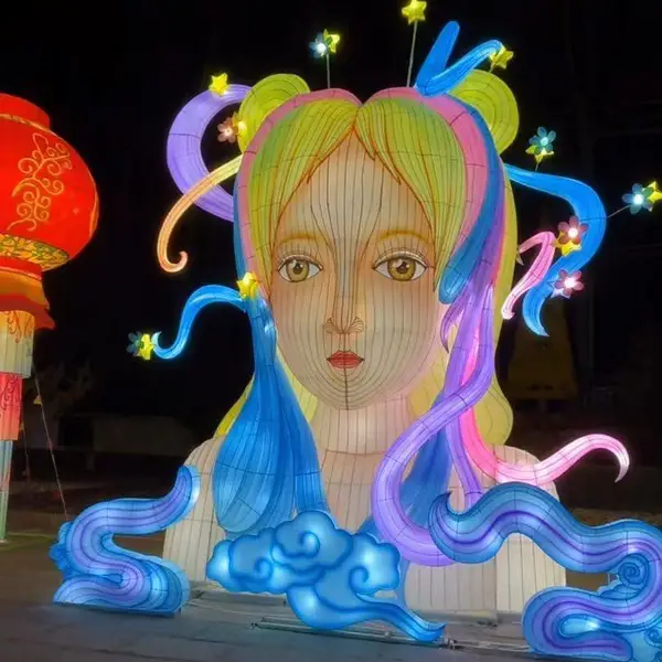 传统大型花灯定制 元宵节彩灯展 商业活动主题花灯厂家直供