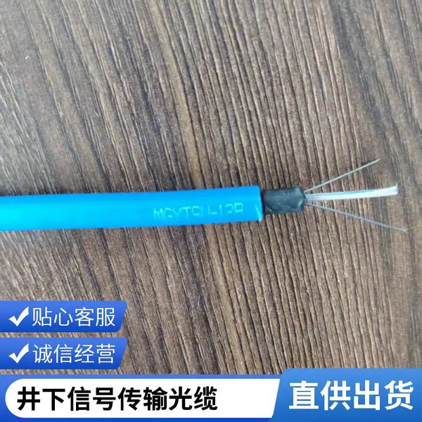 国标 MGTSV-48B 矿用阻燃单模铠装光缆 井下输送信号