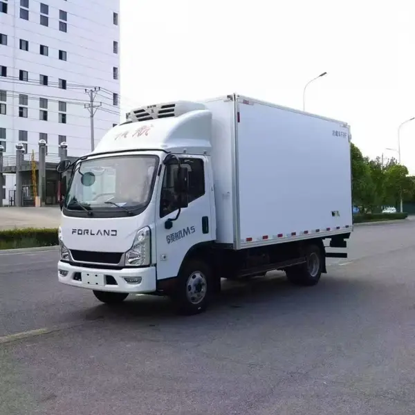 领航M5冷藏车 4米2厢式冷链车 食品果蔬肉类冷鲜运输车