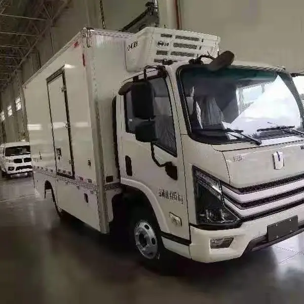 重庆新能源冷藏货车出租油电两用长续航不限行