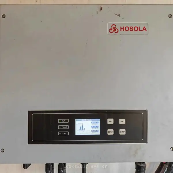 维修弘鹏新能源(HOSOLA)光伏并网逆变器TRB010KTL故障