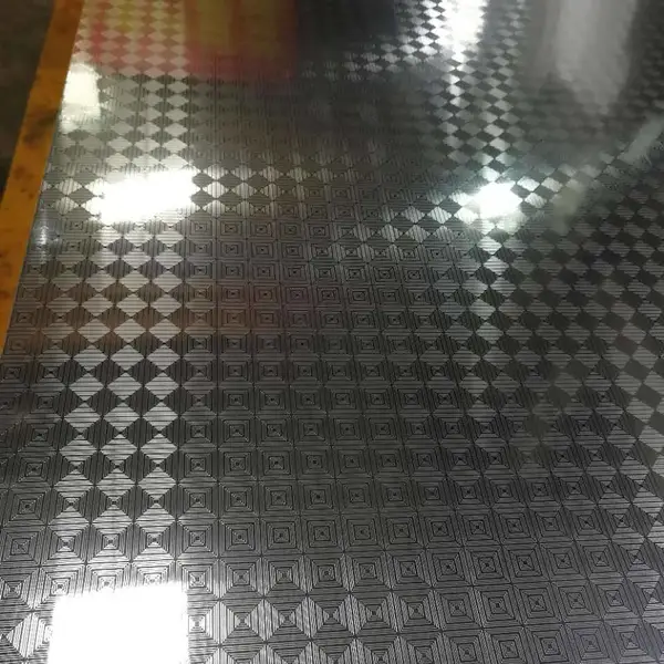 立体回型不锈钢装饰压花板金钱花欧式压花板不锈钢门装饰压花板佛山宝惠不锈钢 佛山顺为钢业立方体图形装饰