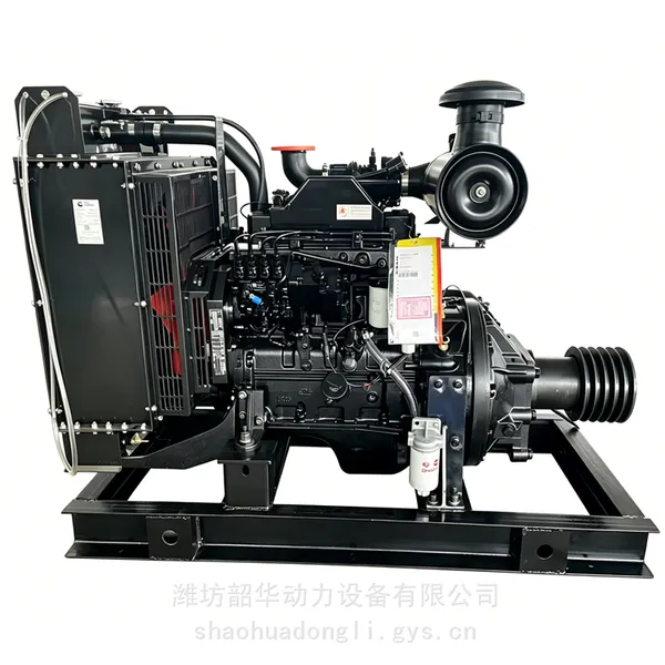 85马力康明斯柴油机 带离合器皮带轮5C220 工程机械改装 四保护功能