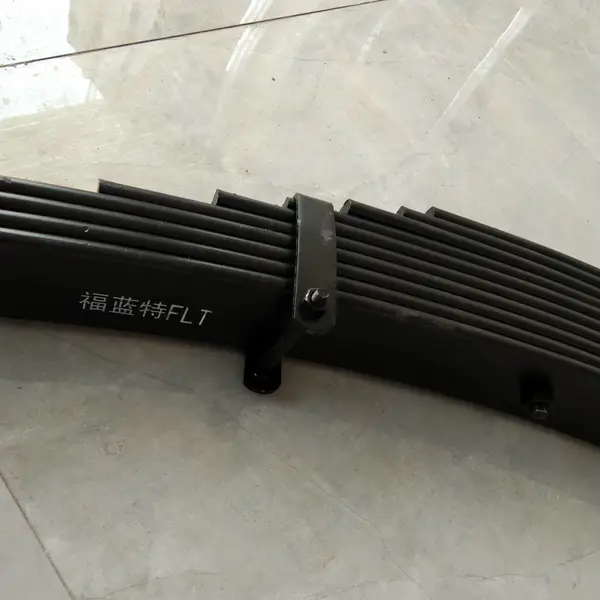 直销挂车板簧 半挂车弹簧钢板 可加宽加厚板簧