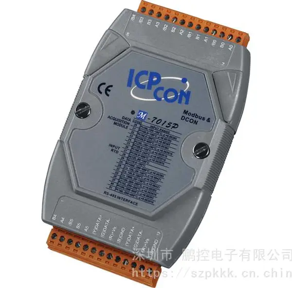 供应M-7015P-G 6通道热电阻增强型输入模块（Modbus RTU 协议）