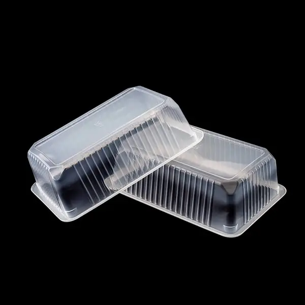 商超专供一次性气调锁鲜盒 果蔬生鲜卤肉熟食塑料托盒尺寸可定制