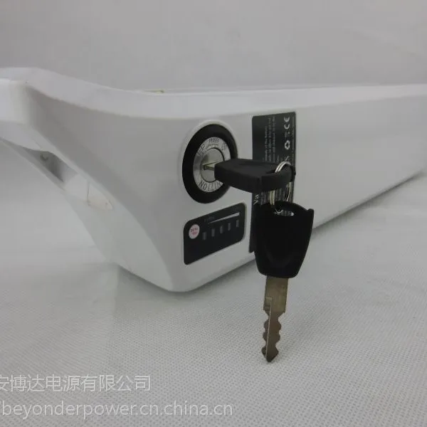 出口量的电动自行车锂电池-16V-10AH 飞瑞以色列客供(黑、白两色)