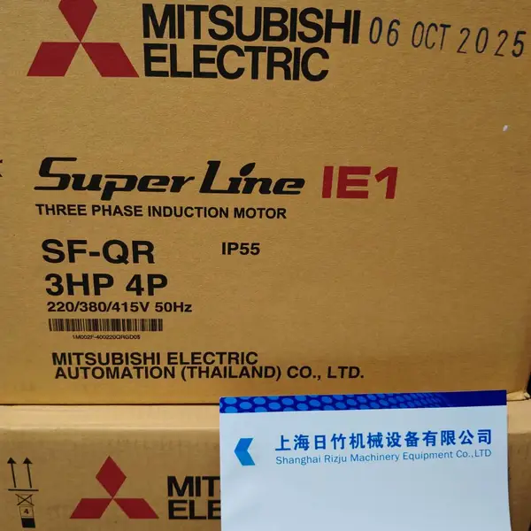 三菱普通电机SF-QR 2.2KW/4P防护等级IP55支持户外