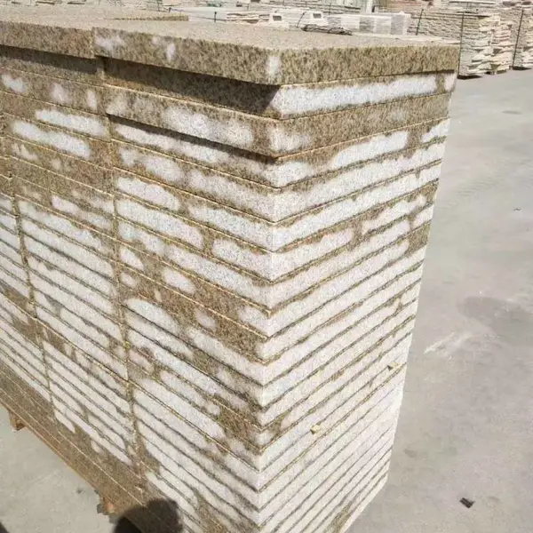 黄金钻墙面 金钻麻地面 外墙干挂 黄金麻荔枝面 黄色石材
