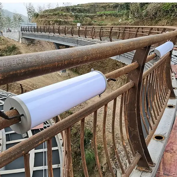 LED桥梁拉索灯户外防水 公路高架桥装饰亮化工程抱箍灯七彩护栏管